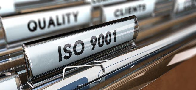 ISO 9001 Kalite Yönetim Sistemi.